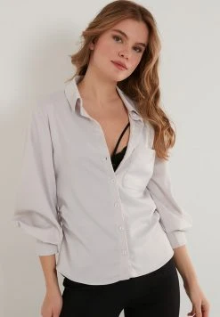 LELA Camisa - Ecru , Mujer