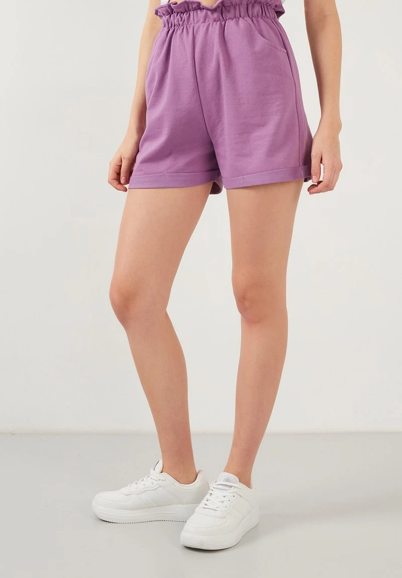 WITH ELASTIC WAIST POCKETS - Shorts - lilac LELA WITH ELASTIC WAIST POCKETS - Shorts - Lilac, Mujer -LELA Ventas 2024 3990a8d6350141ea8852b88e469087ec