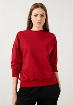 LELA SLIM FIT - Sudadera - Red, Mujer