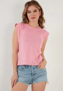 LELA CREW NECK - Camiseta Básica - Pink Melange , Mujer 3 LELA CREW NECK - Camiseta Básica - Pink Melange , Mujer -LELA Ventas 2024 3bc734dfee5b4482bcc7c4e9c8894a6d