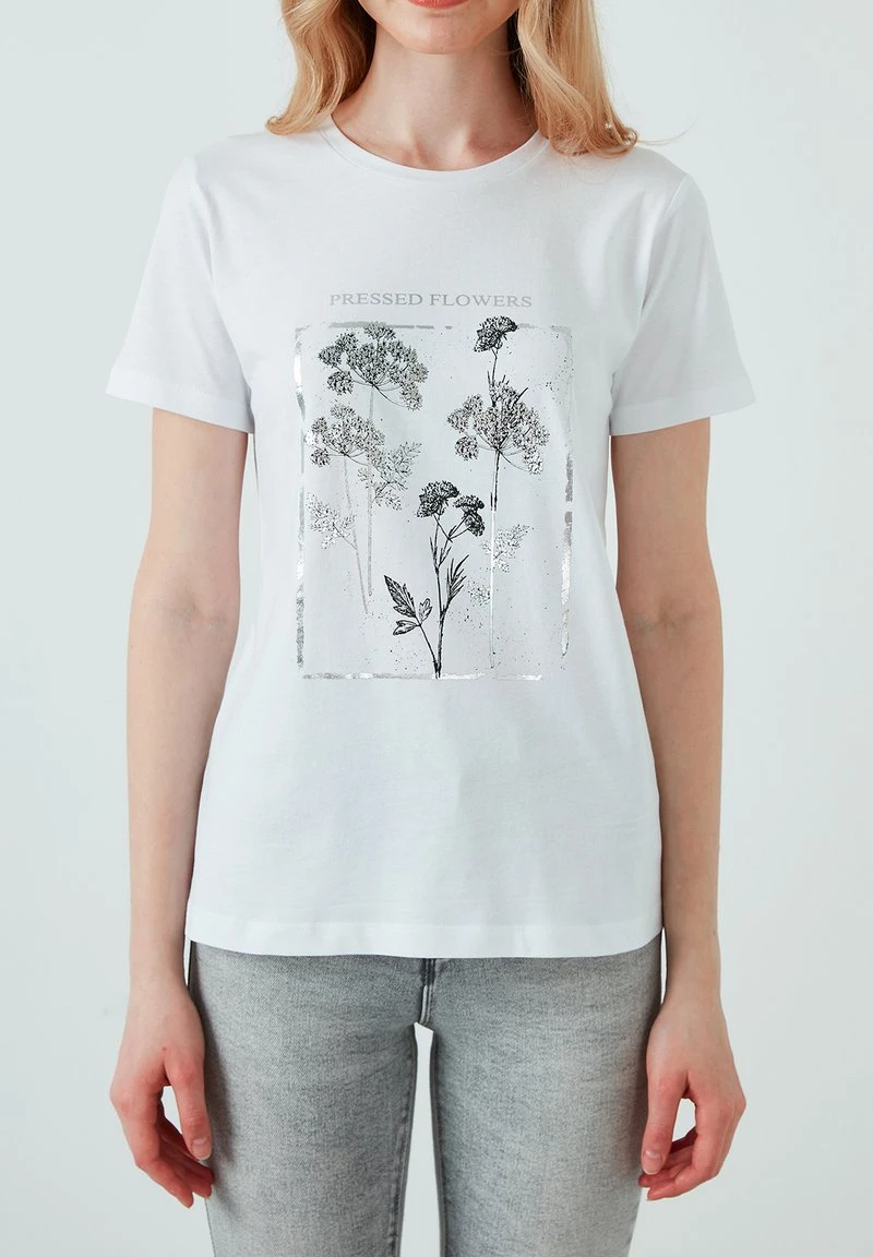 Camiseta estampada - white LELA Camiseta Estampada - White , Mujer -LELA Ventas 2024 3d316debcf574beab6125851cff79c99