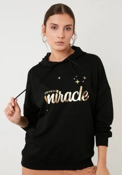 LELA Jersey Con Capucha - Black , Mujer -LELA Ventas 2024 41f6605b4e074a229da992ba6fbfaee2