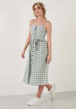 LELA Vestido Informal - Mint , Mujer