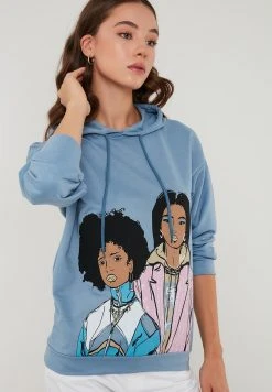 LELA Jersey Con Capucha - Blue, Mujer 2 LELA Jersey Con Capucha - Blue, Mujer -LELA Ventas 2024 44126fad2b514856aec701ce714764a2