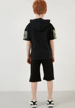 LELA REGULAR FIT T-SHIRT AND SHORTS - Shorts - Black , Niños 7 LELA REGULAR FIT T-SHIRT AND SHORTS - Shorts - Black , Niños -LELA Ventas 2024 442851cd3967432eb885126411a81d01
