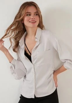 LELA Camisa - Ecru , Mujer -LELA Ventas 2024 47af7540e28e4b2481e0efacd13c74fc
