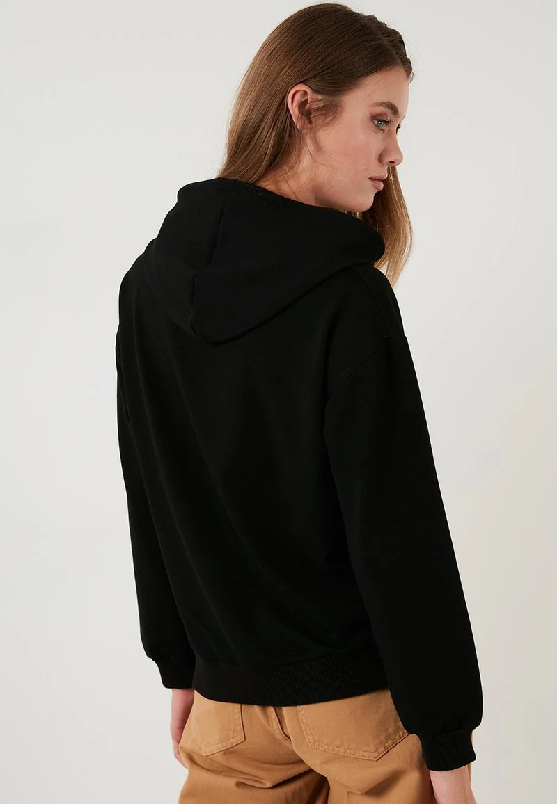 Jersey con capucha - black LELA Jersey Con Capucha - Black , Mujer -LELA Ventas 2024 4951fa6b39c04e679fb614892444020c