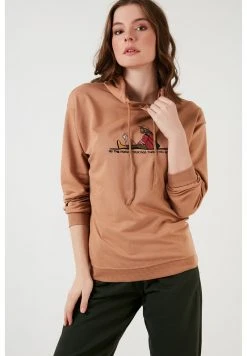 LELA Jersey Con Capucha - Biscuit Color , Mujer -LELA Ventas 2024 499996387e9446d7a43740023c0846fd