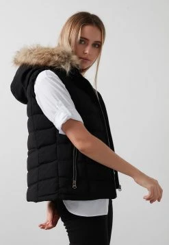 LELA GIA - Chaleco - Black, Mujer -LELA Ventas 2024 4b444f107ae245d681abe784bf47717a