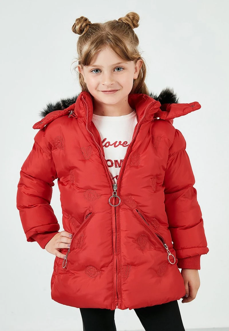 LELA Abrigo De Invierno - Red , Niños 2 LELA Abrigo De Invierno - Red , Niños - Imagen 2