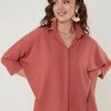 LELA Camisa - Dusty Rose Color , Mujer