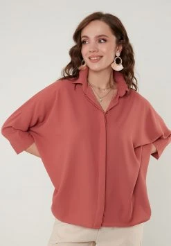 LELA Camisa - Dusty Rose Color , Mujer