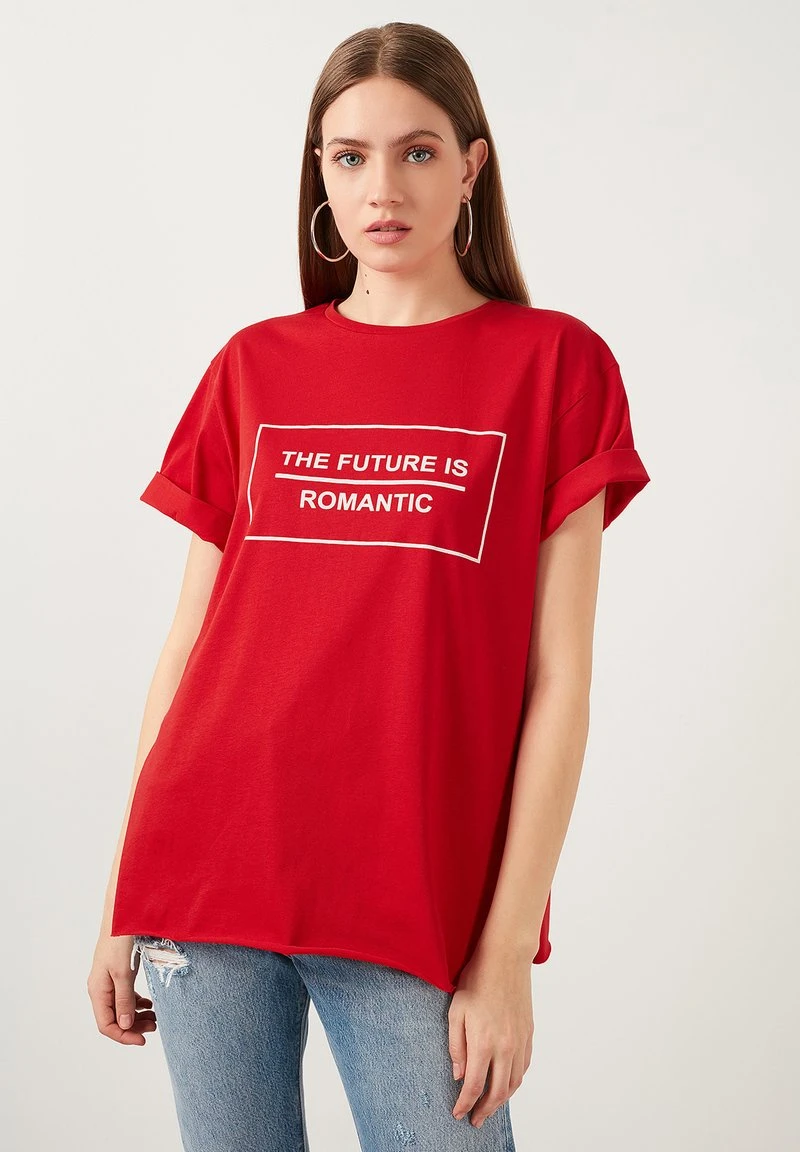 OVERSIZED - Camiseta estampada - red LELA OVERSIZED - Camiseta Estampada - Red , Mujer -LELA Ventas 2024 4c58691bc8c3400ca1307a43820ed960