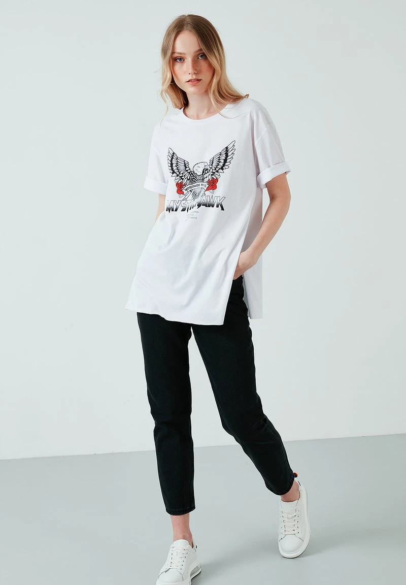 Camiseta estampada - white LELA Camiseta Estampada - White , Mujer -LELA Ventas 2024 4ca5f777faf04090bb248f7a866cfb81