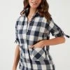 LELA Camisa - Navy Blue , Mujer