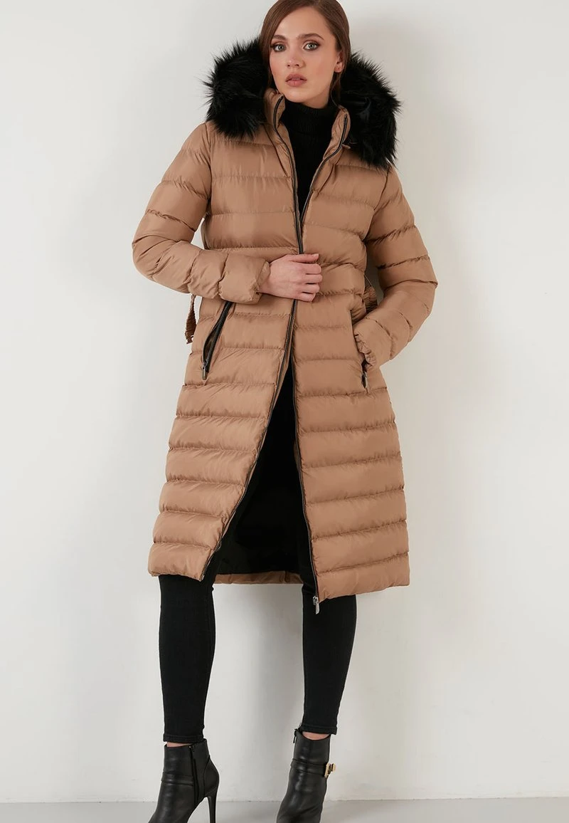 REMOVABLE LONG - Abrigo de invierno - dark beige LELA REMOVABLE LONG - Abrigo De Invierno - Dark Beige, Mujer -LELA Ventas 2024 4e549d4c27a743eb90b0642c9770a4d4