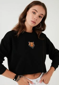 LELA Sudadera - Black , Mujer -LELA Ventas 2024 510a64440554446aa7e9a7cce0417a89