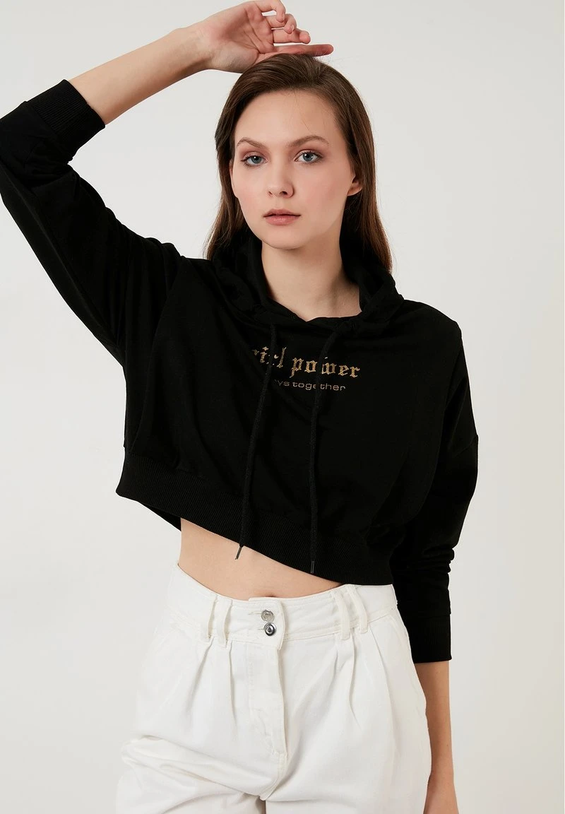 Jersey con capucha - black LELA Jersey Con Capucha - Black, Mujer -LELA Ventas 2024 51d0eb47c24b4b789761536d567fe93f