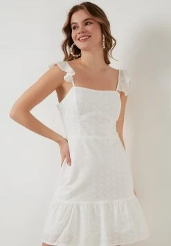 LELA Vestido De Cóctel - White , Mujer -LELA Ventas 2024 51d7b95968b14b3394eebd04f3ba3e85
