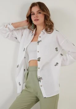 LELA OVERSIZED - Camisa - White , Mujer -LELA Ventas 2024 546ff3f2b29942998b48fe996c613cc3