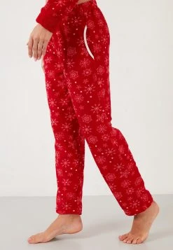 LELA PLUSH 609412013 - Pijama - Red , Mujer -LELA Ventas 2024 57825430a4784f62afc4ff17fdb1dd96