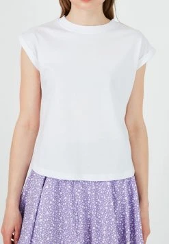 LELA Camiseta Básica - White , Mujer 4 LELA Camiseta Básica - White , Mujer -LELA Ventas 2024 5cd95548a43c4c46af6608b1c4e5e1f3