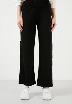 LELA Pantalones Deportivos - Black , Mujer