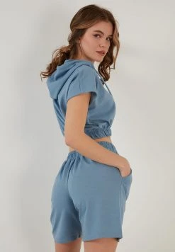 LELA SET - Shorts - Baby Blue , Mujer -LELA Ventas 2024 6128f9275f6b4b24a51d5e85f9f78022