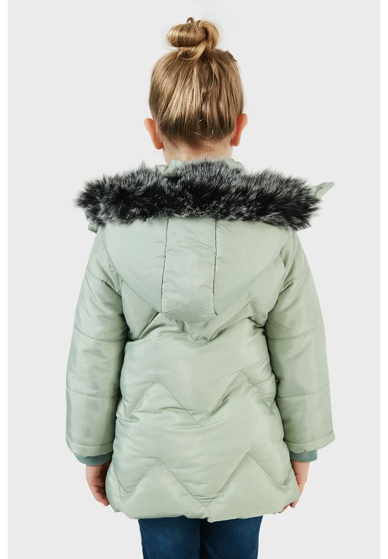 LELA Abrigo De Invierno - Light Green , Niños 2 LELA Abrigo De Invierno - Light Green , Niños - Imagen 2