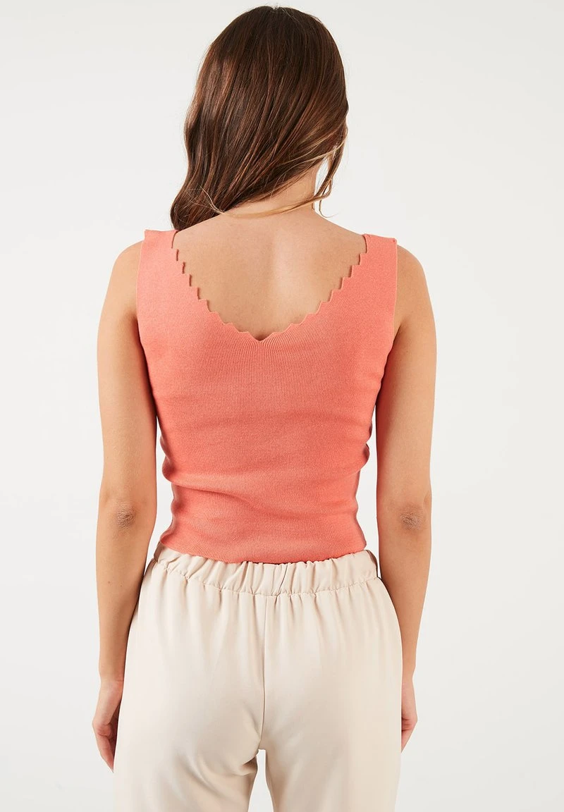 LELA Top - Light Orange , Mujer 2 LELA Top - Light Orange , Mujer - Imagen 2