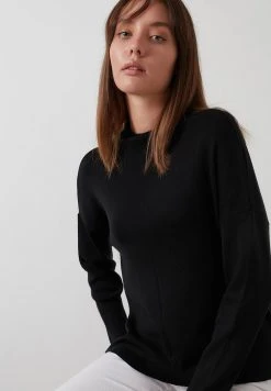 LELA Jersey De Punto - Black, Mujer