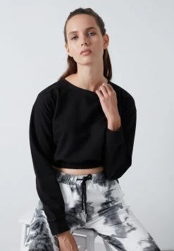 LELA Sudadera - Black , Mujer -LELA Ventas 2024 6343a04b4615486c81da13408db9775a