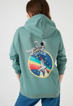 LELA Jersey Con Capucha - Mint , Mujer