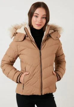 LELA Chaqueta De Invierno - Dark Beige , Mujer