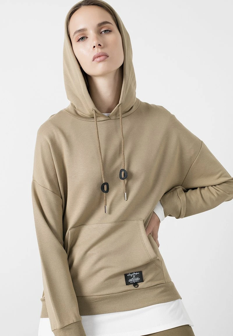 Jersey con capucha - khaki LELA Jersey Con Capucha - Khaki , Mujer -LELA Ventas 2024 679045a132174f54ba1543a349c21b0c