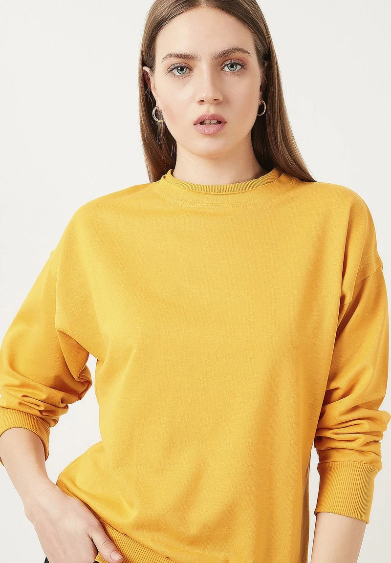 LELA SLIM FIT - Sudadera - Yellow , Mujer 4 LELA SLIM FIT - Sudadera - Yellow , Mujer - Imagen 4