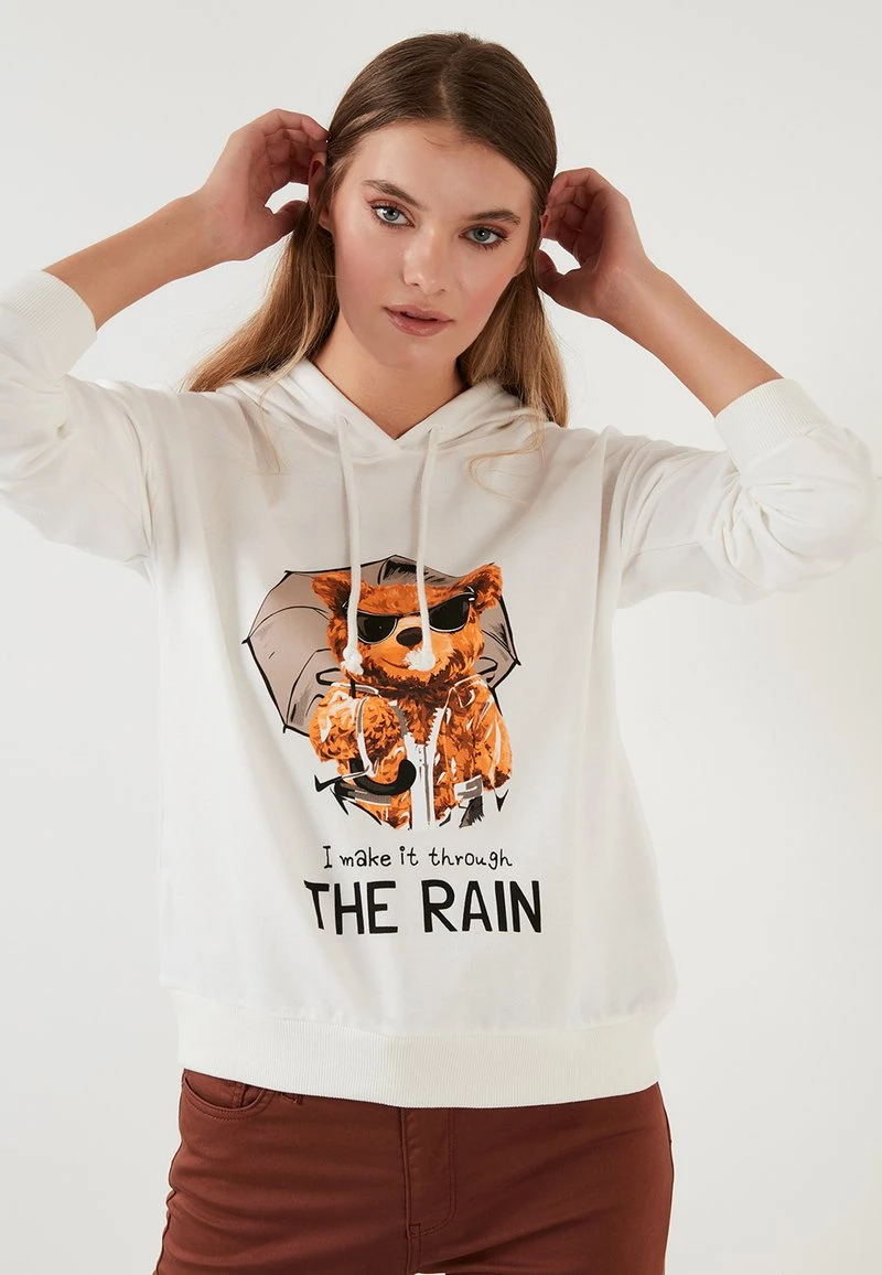 Jersey con capucha - white LELA Jersey Con Capucha - White , Mujer -LELA Ventas 2024 67e0a7b3b9ba4d669b3b1efdcf666c0a