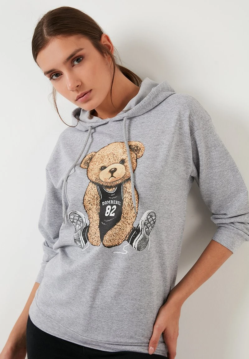 Jersey con capucha - grey LELA Jersey Con Capucha - Grey , Mujer -LELA Ventas 2024 67f08fcfb959437883e6c03725d4c984