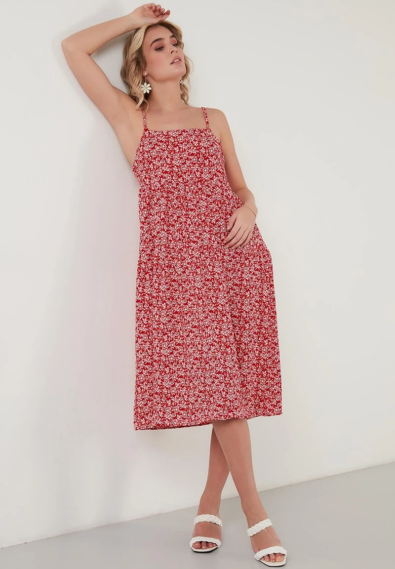 LONG - Vestido ligero - red LELA LONG - Vestido Ligero - Red , Mujer -LELA Ventas 2024 6cf99b38eeb6421d961585ac020fe5b4