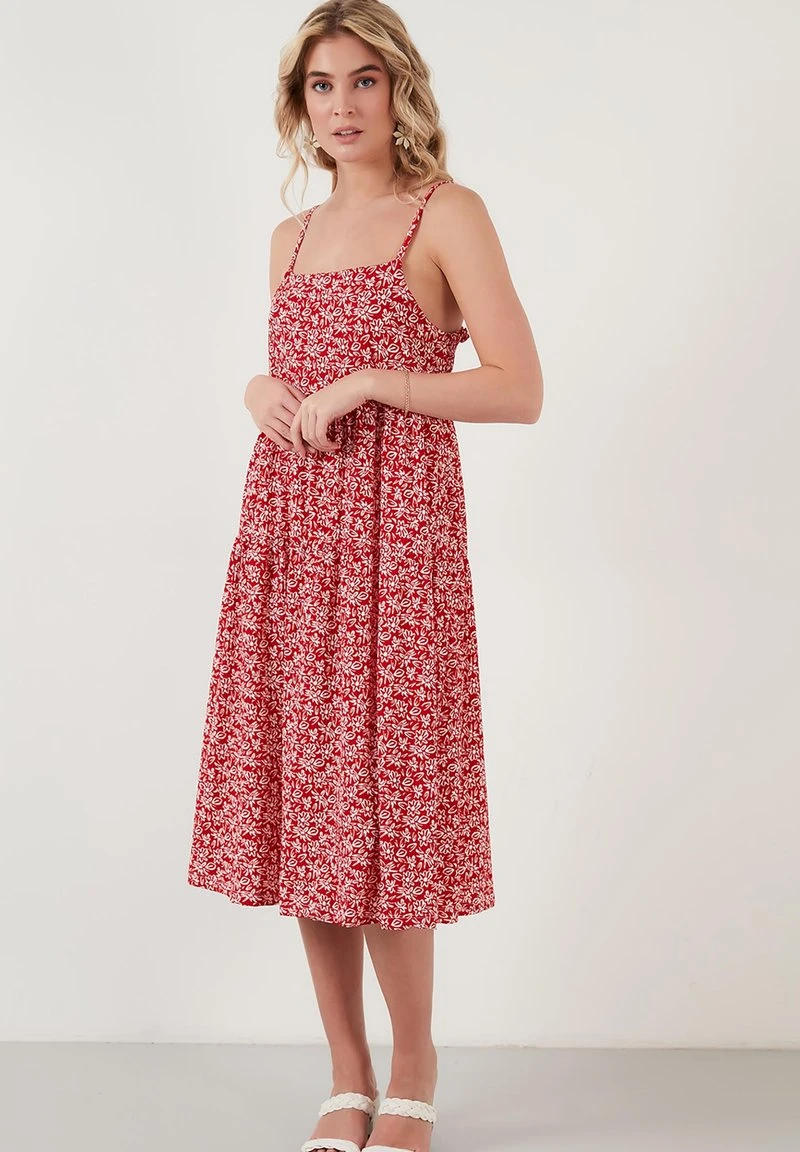LONG - Vestido ligero - red LELA LONG - Vestido Ligero - Red , Mujer -LELA Ventas 2024 6d4b97711ff24e438f3330678b29378e