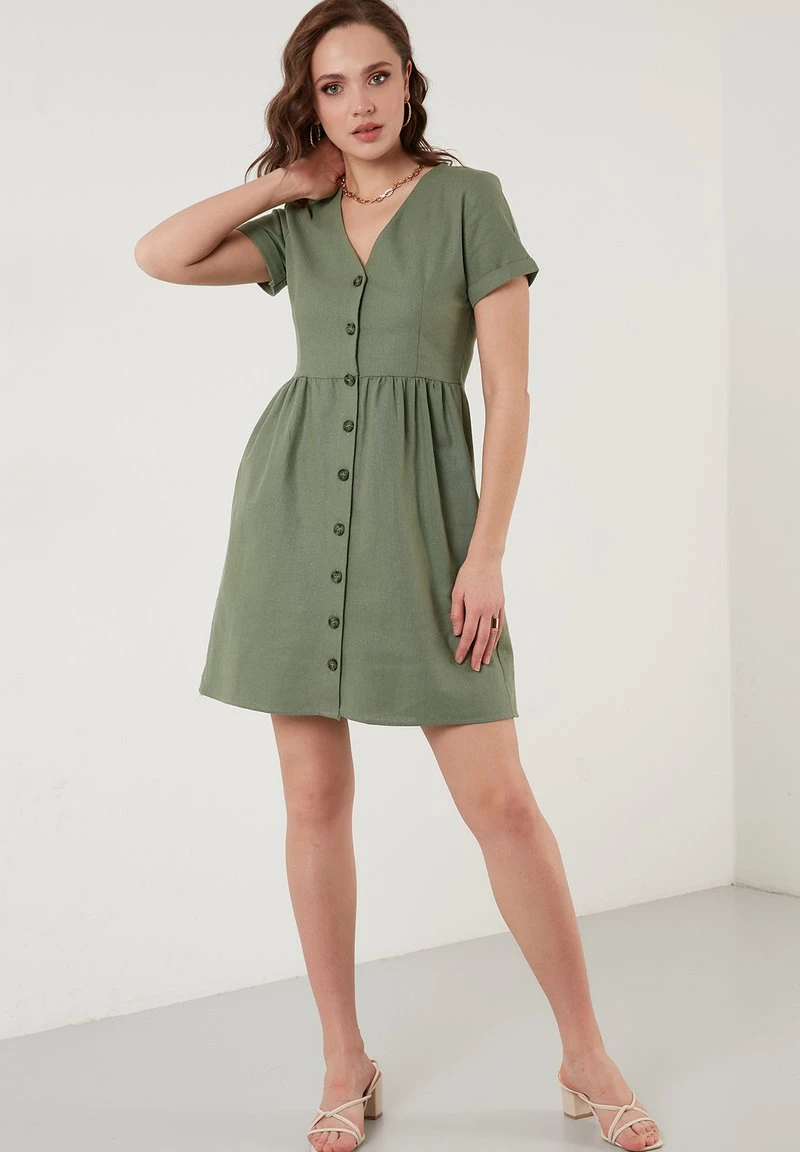 Vestido informal - khaki LELA Vestido Informal - Khaki , Mujer -LELA Ventas 2024 70e14c63083b431b878be5554a63a500
