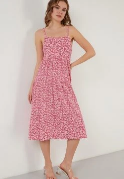 LELA LONG - Vestido Ligero - Fuchsia, Mujer -LELA Ventas 2024 736d884c9f2e4fa385d36aa9f4997f11