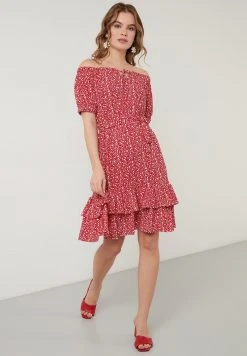 LELA Vestido Informal - Red, Mujer -LELA Ventas 2024 73c747c915044dc9a11e9cc1a8f543e2