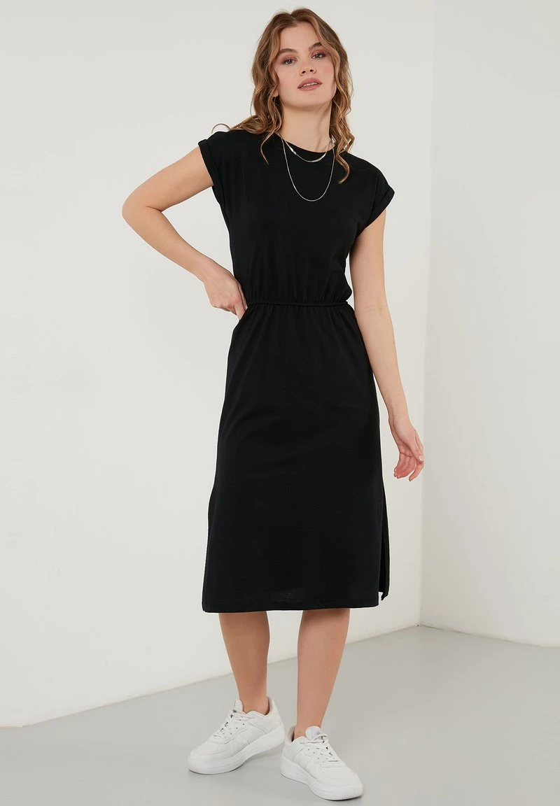 SHORT SLEEVE - Vestido informal - black LELA SHORT SLEEVE - Vestido Informal - Black, Mujer -LELA Ventas 2024 74093cf2d9614327bc121cb6eb0b7c3a