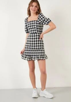 LELA Vestido Informal - Navy Blue , Mujer -LELA Ventas 2024 765bdec2e7f6471c9534ed4457b464d6