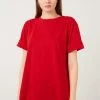 LELA Camiseta Básica - Red, Mujer