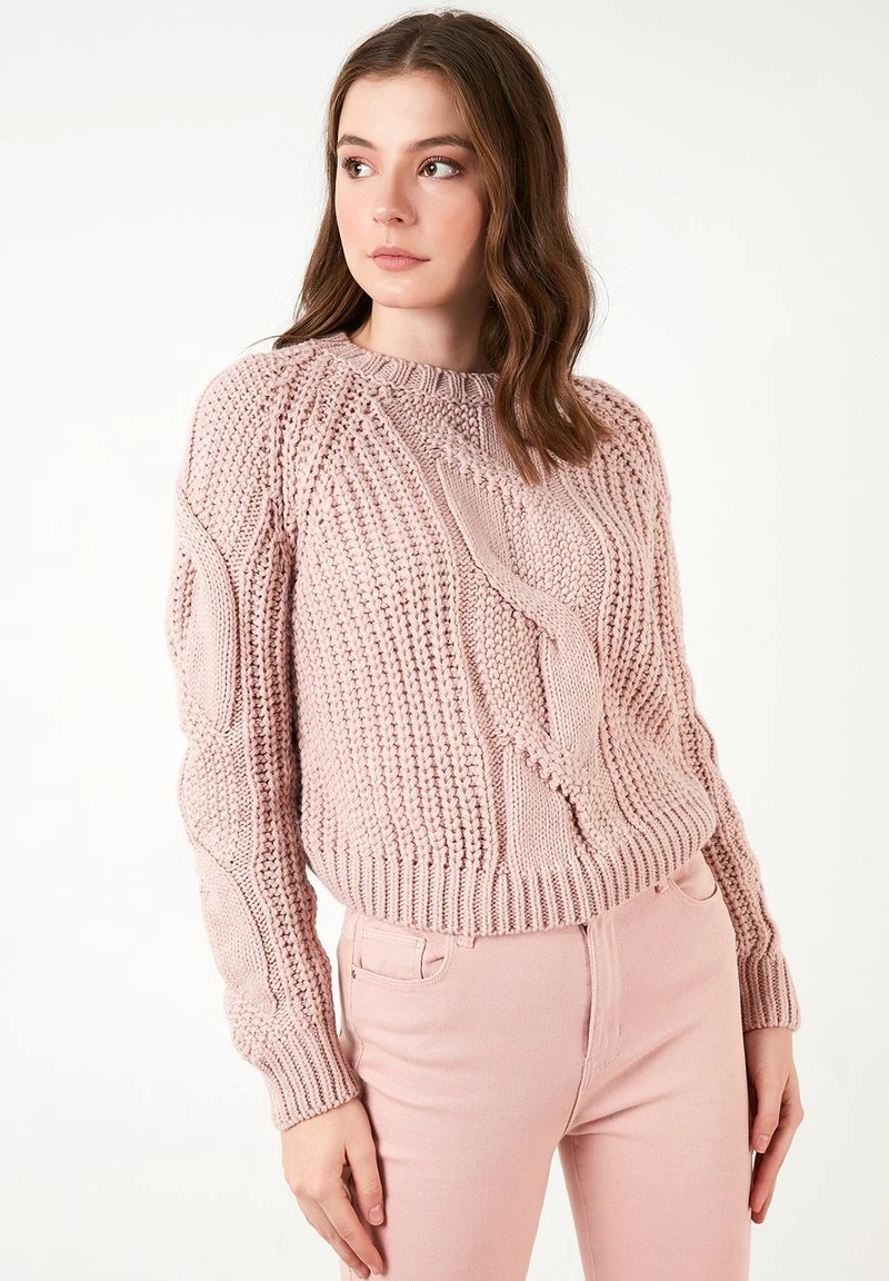 LELA CREW NECK JUMPER 4615106 - Jersey de punto - powder pink LELA CREW NECK JUMPER 4615106 - Jersey De Punto - Powder Pink, Mujer -LELA Ventas 2024 77036521214b4a7993602277af14d056