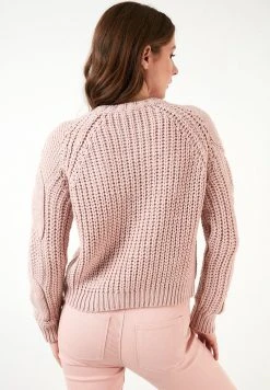 LELA CREW NECK JUMPER 4615106 - Jersey De Punto - Powder Pink, Mujer 2 LELA CREW NECK JUMPER 4615106 - Jersey De Punto - Powder Pink, Mujer -LELA Ventas 2024 7708ec3ff3234d0fb34a657d408c42e5