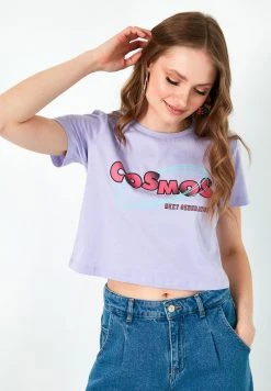 LELA Camiseta Estampada - Lilac, Mujer 6 LELA Camiseta Estampada - Lilac, Mujer -LELA Ventas 2024 771459cdb4874765862601df1be42126