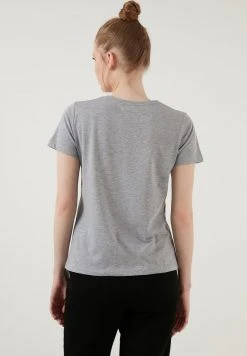 LELA Camiseta Estampada - Grey-melange , Mujer -LELA Ventas 2024 798f2e0aeef94c5a9bd95d6e63ba0f32